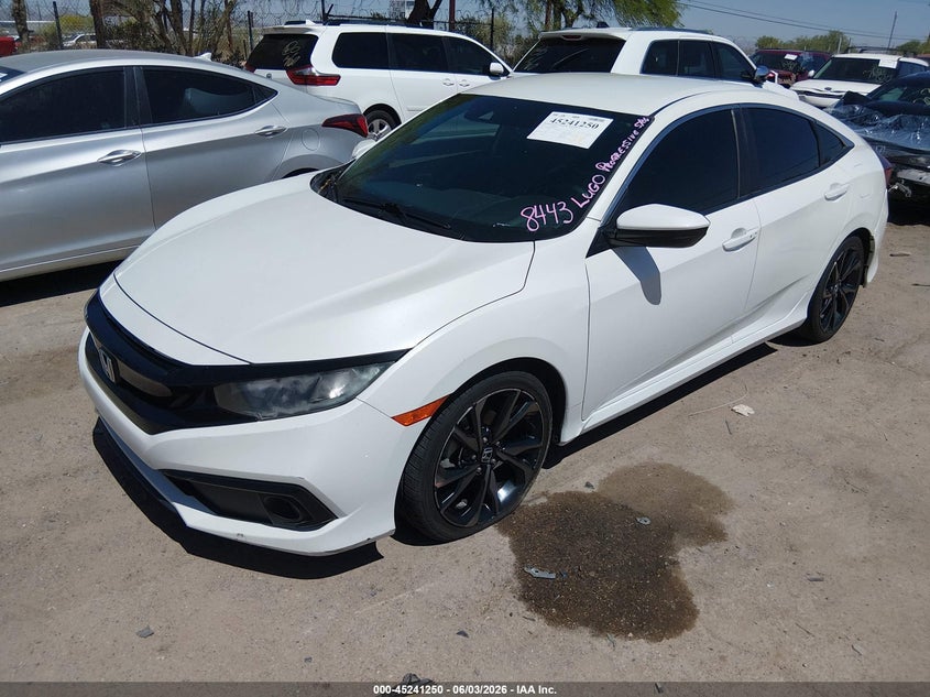 2019 HONDA CIVIC auction photo 2