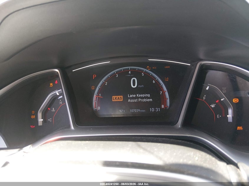 2019 HONDA CIVIC auction photo 7