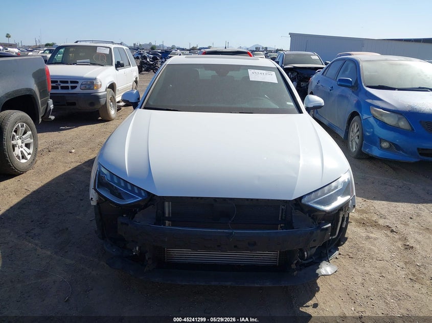 2023 Audi A4 Premium Plus 45 Tfsi S Line Quattro S Tronic VIN: WAUEAAF4XPN008734 Lot: 45241299