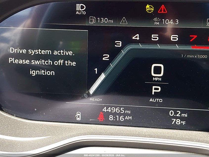 2023 Audi A4 Premium Plus 45 Tfsi S Line Quattro S Tronic VIN: WAUEAAF4XPN008734 Lot: 45241299