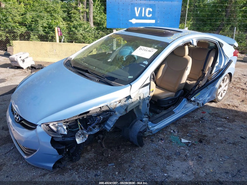 2013 HYUNDAI ELANTRA auction photo 6