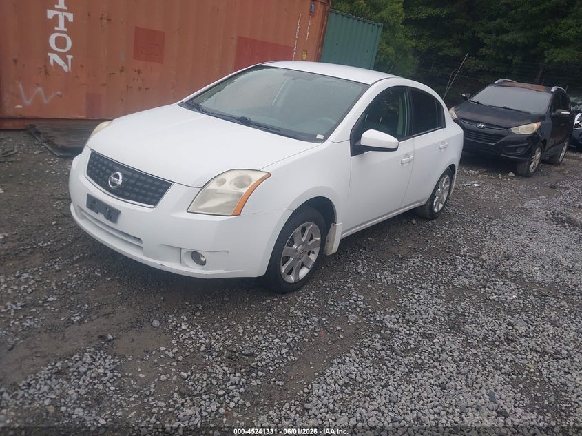 2008 Nissan Sentra 2.0s 3N1AB61E68L722716 photo 1
