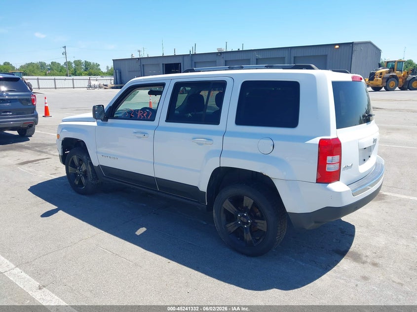 Vin: 1c4njrfb0cd718337, lot: 45739123, jeep patriot latitude 20123