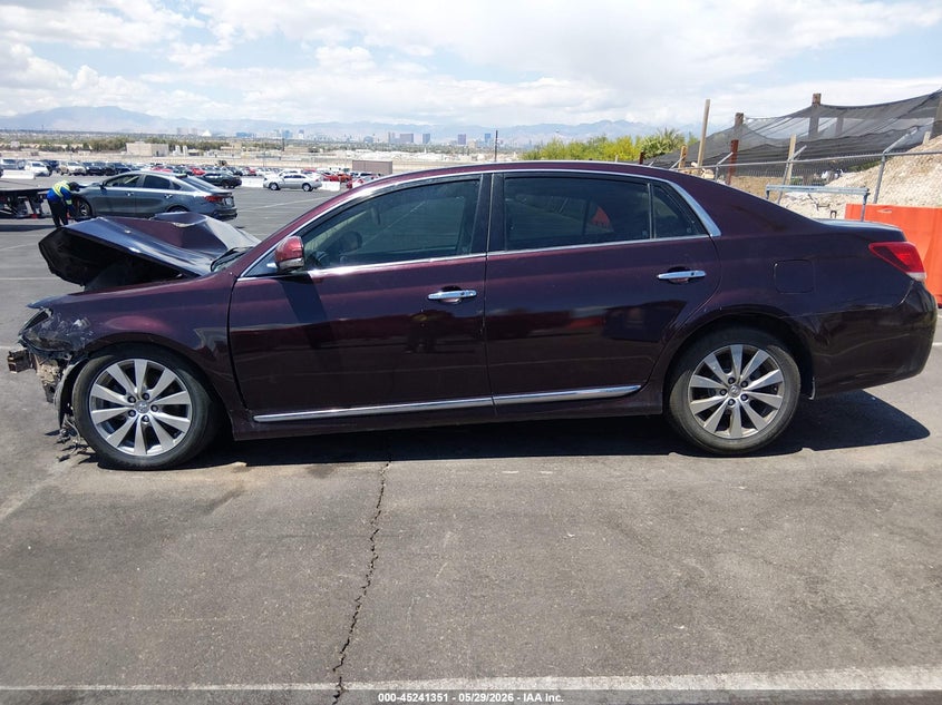 2011 Toyota Avalon Limited VIN: 4T1BK3DB9BU373738 Lot: 45241351