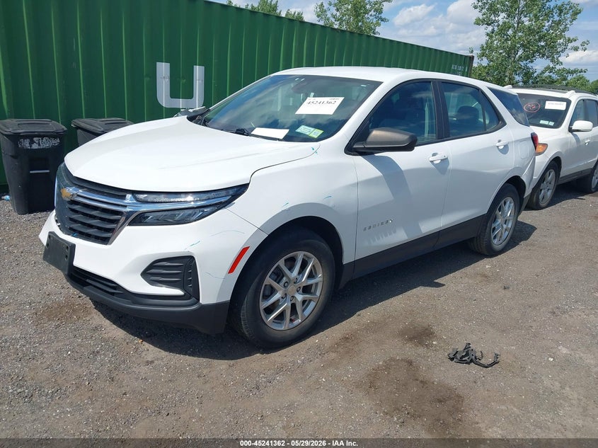 2022 Chevrolet Equinox Awd Ls 3GNAXSEV1NS104018 photo 1