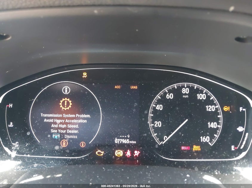 2018 HONDA ACCORD auction photo 7
