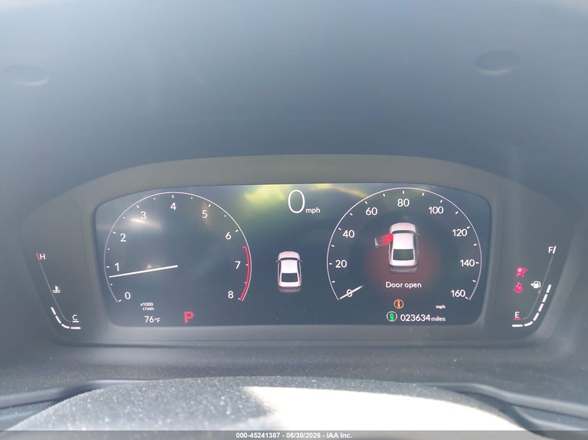 2024 HONDA ACCORD auction photo 7