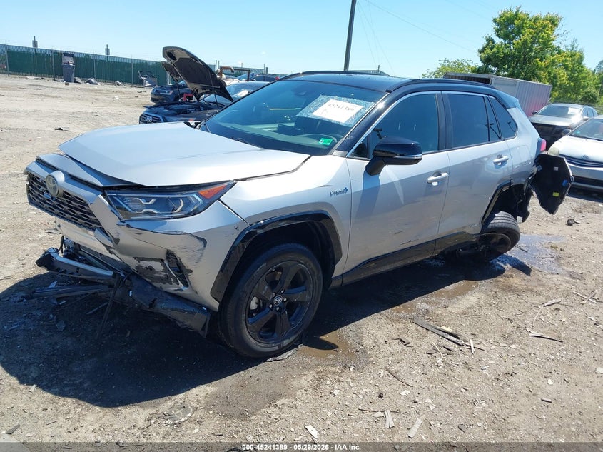 2019 Toyota Rav4 Hybrid Xse 2T3EWRFV5KW029746 photo 1