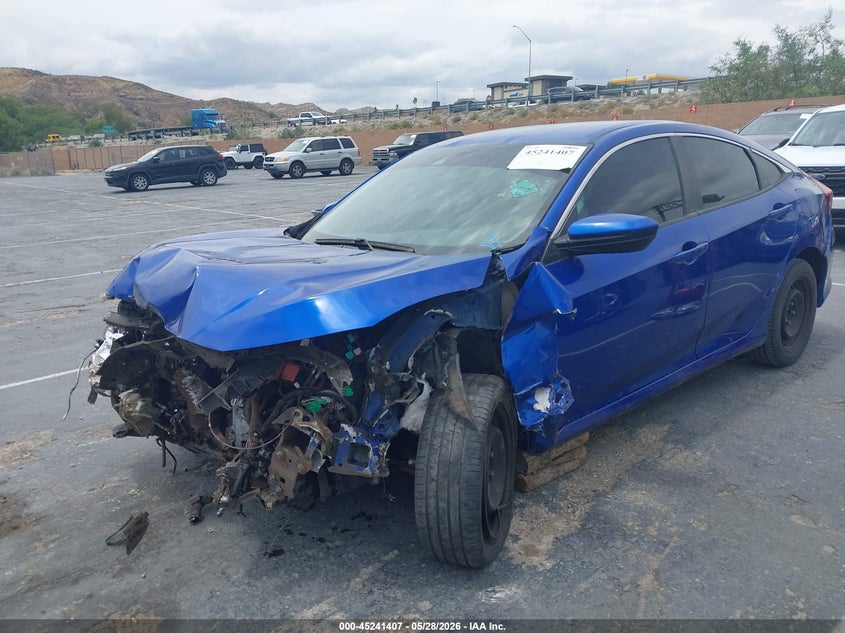 2019 Honda Civic Lx 2HGFC2F63KH531430 photo 1