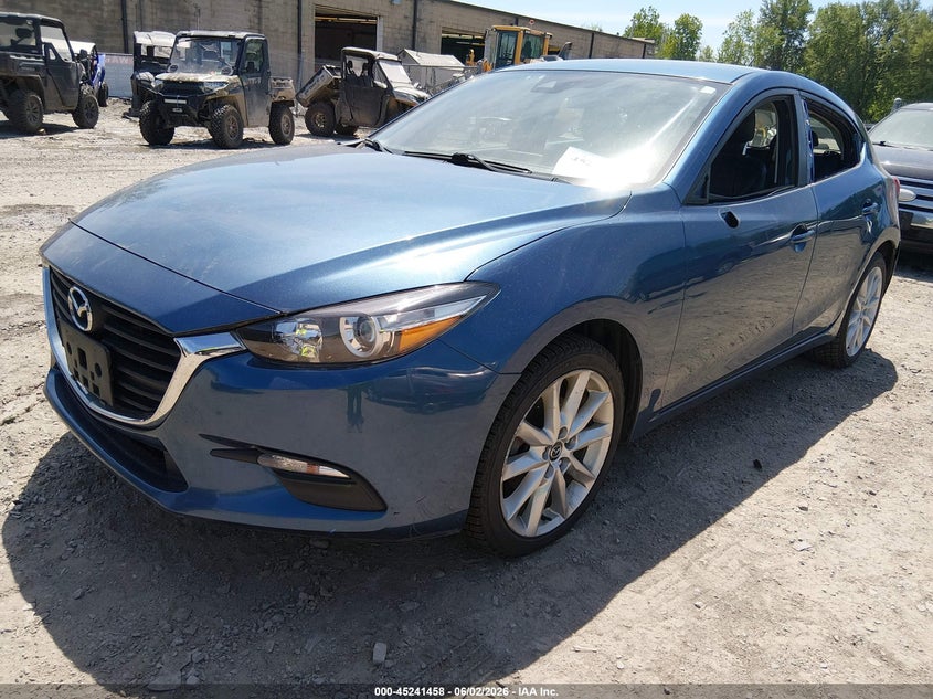 Vin: 3mzbn1l73hm108580, lot: 45739249, mazda mazda3 touring 20172