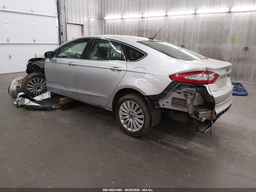 Vin: 3fa6p0lu0dr125743, lot: 45739259, ford fusion hybrid se 20133