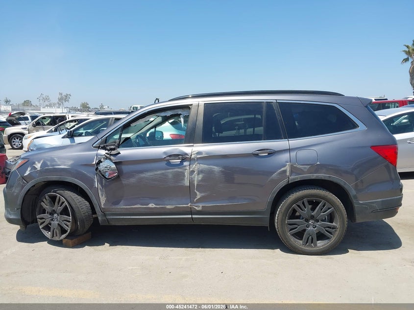 2021 HONDA PILOT SPORT UTILITY VEHICLE 3.5L V-6 DI, VVT, 280HP