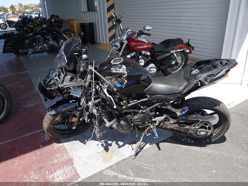 2025 Kawasaki Ex500 A/B VIN: ML5EXGJ10SDA57356 Lot: 45241490