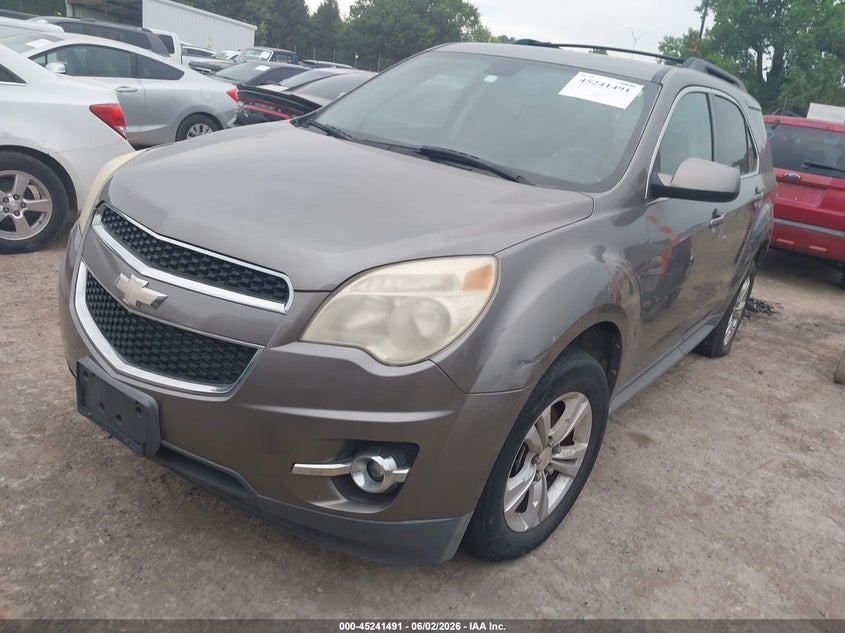 2011 Chevrolet Equinox 2.4 2Lt grey Lot 111045241491 Vin 2CNALPEC5B6477911