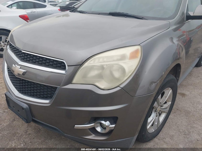 2011 Chevrolet Equinox 2.4 2Lt grey Lot 111045241491 Vin 2CNALPEC5B6477911