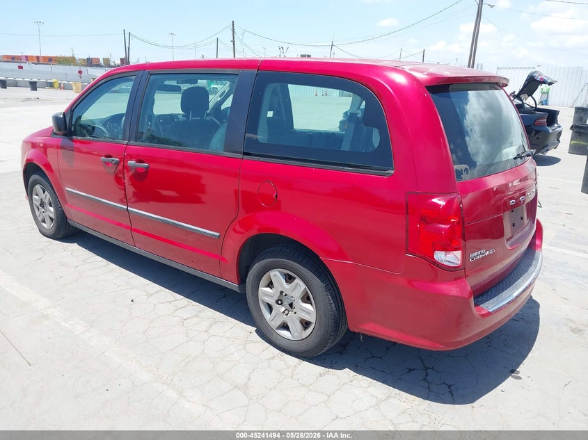 Vin: 2c4rdgbg5dr570411, lot: 45739285, dodge grand caravan american value pkg 20133