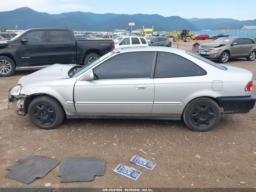 1999 Honda Civic Ex VIN: 1HGEJ8249XL003801 Lot: 45241509