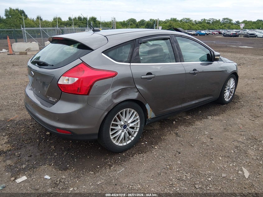 Vin: 1fadp3n25el275352, lot: 45739310, ford focus titanium 20144