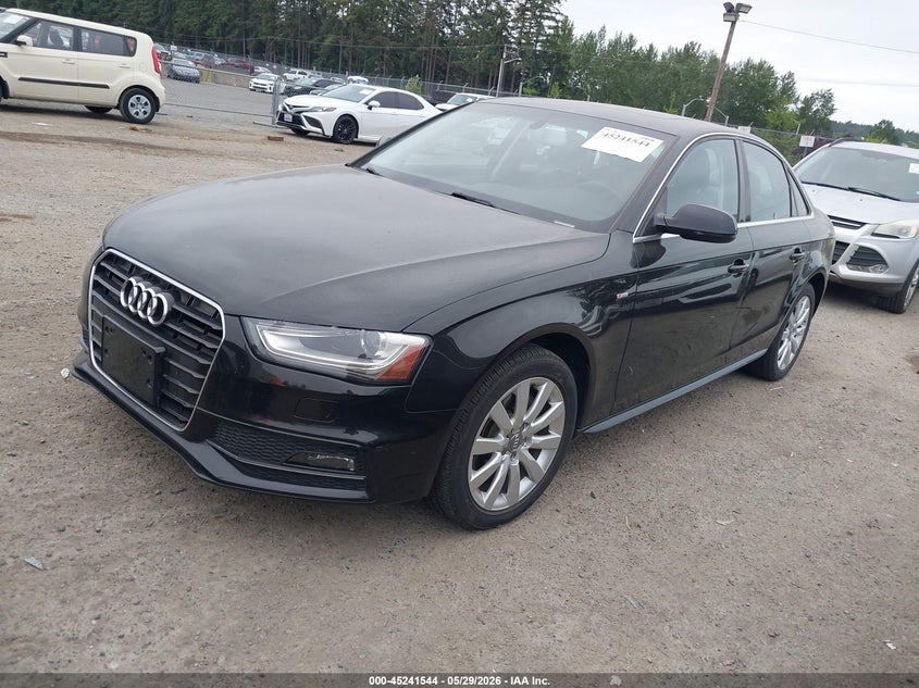 Vin: wauafafl9fn026518, lot: 45739335, audi a4 2.0t premium 20152