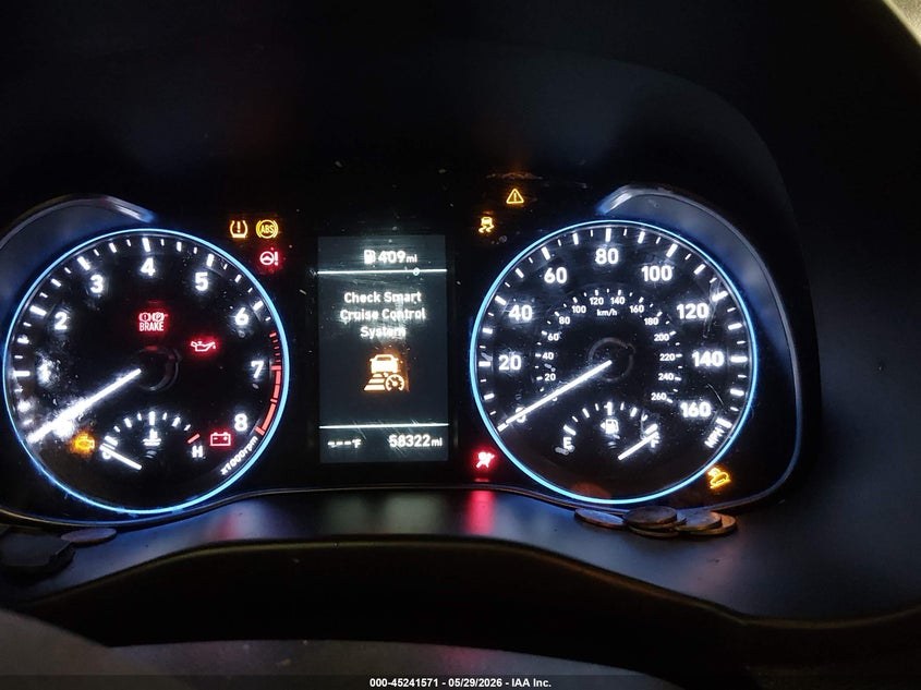 2020 Hyundai Kona Ultimate VIN: KM8K5CA52LU461148 Lot: 45241571
