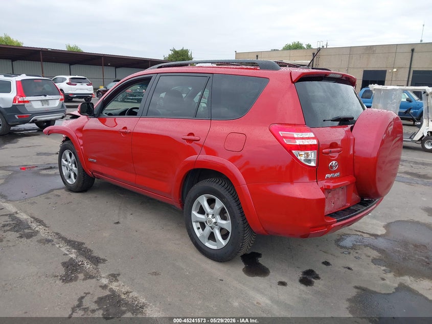 2012 Toyota Rav 4 3.5 Rav4 Limited V6 red Lot 111045241573 Vin 2T3DK4DV6CW088612