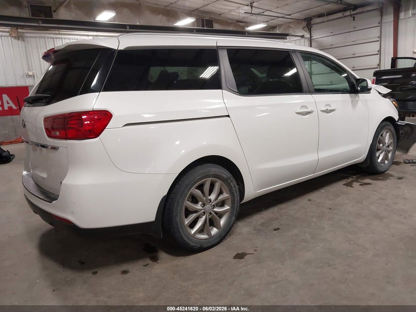 Vin: kndmb5c18l6639497, lot: 45739411, kia sedona ex 20204