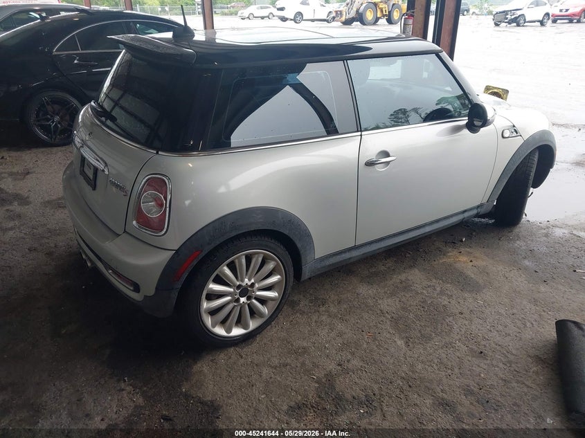 Vin: wmwsv3c54bty13133, lot: 45739435, mini cooper s 20114