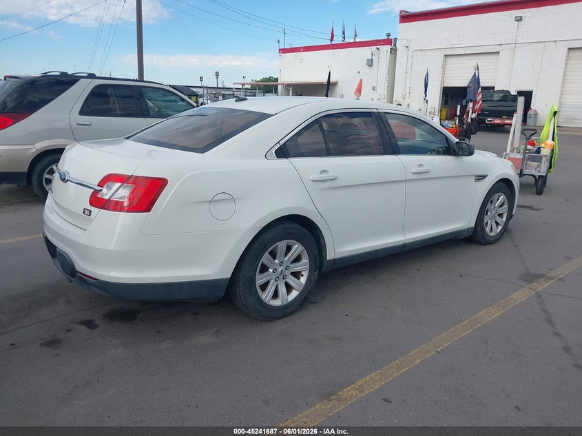 Vin: 1fahp2dw0bg115934, lot: 45739478, ford taurus se 20114