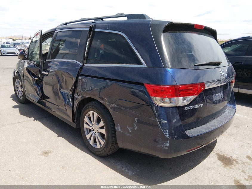 Vin: 5fnrl5h67gb164765, lot: 45739489, honda odyssey ex-l 20163