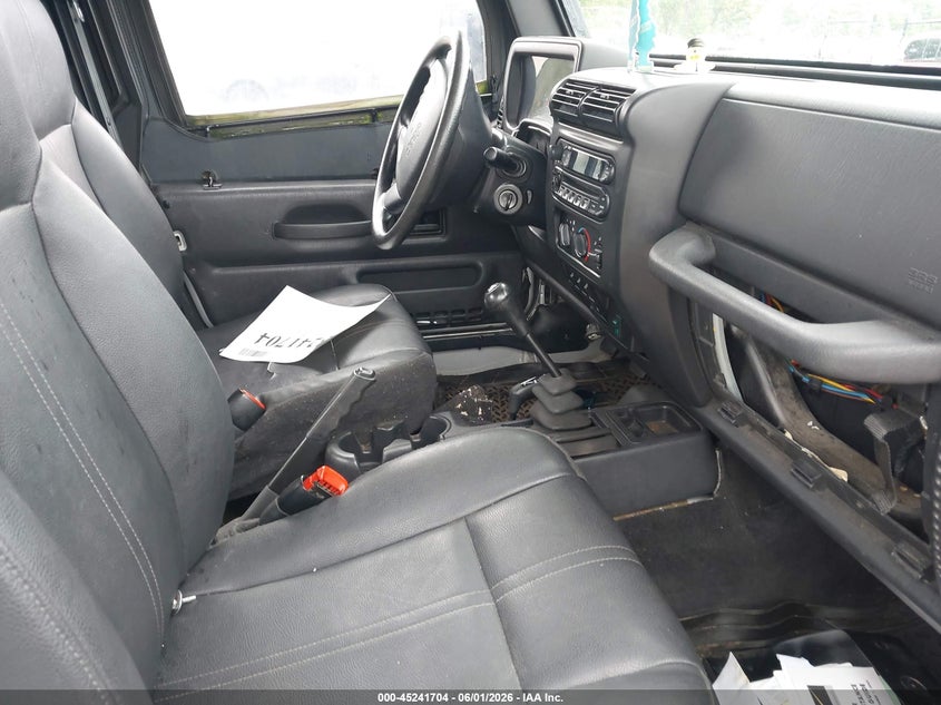 2004 JEEP WRANGLER auction photo 5