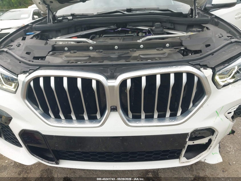 2022 BMW X6 xDrive40I VIN: 5UXCY6C06N9J22738 Lot: 45241743