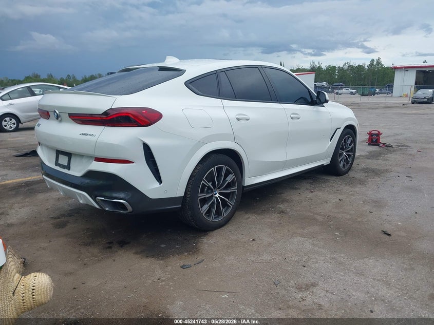 Vin: 5uxcy6c06n9j22738, lot: 45739534, bmw x6 xdrive40i 20224