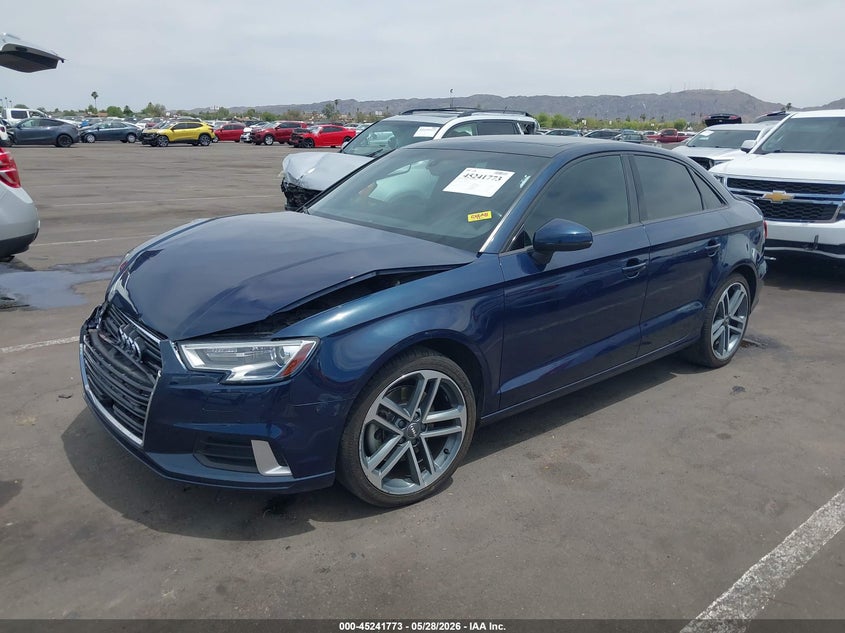 Vin: wauaugff7h1059157, lot: 45739564, audi a3 2.0t premium 20172