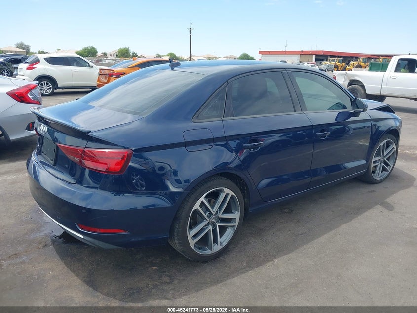 Vin: wauaugff7h1059157, lot: 45739564, audi a3 2.0t premium 20174