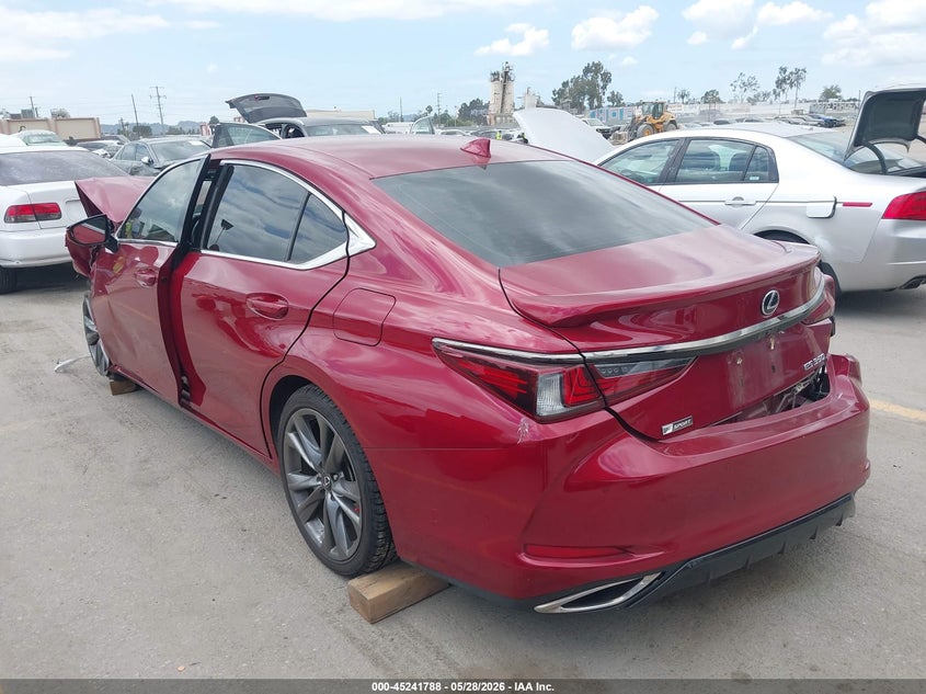 Vin: 58abz1b13ku026828, lot: 45739578, lexus es 350 f sport 20193