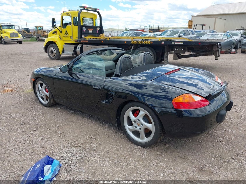 PORSCHE BOXSTER 2000 VIN WP0CB2985YU663886