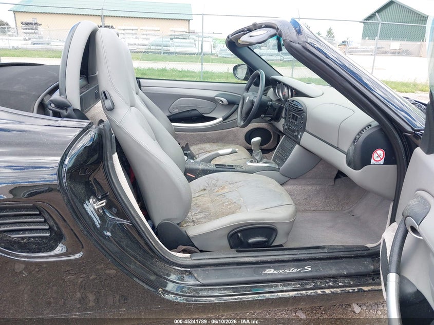 PORSCHE BOXSTER 2000 VIN WP0CB2985YU663886
