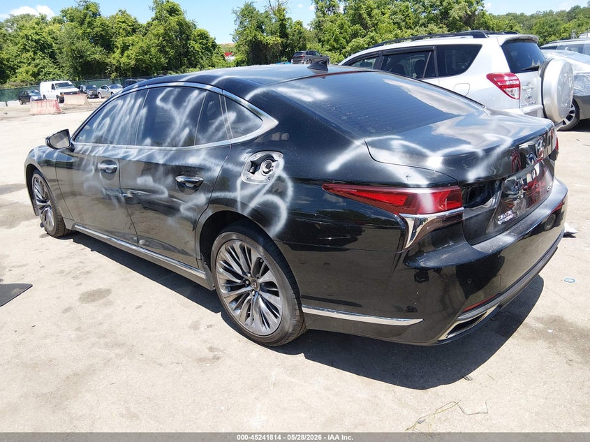 2019 LEXUS LS 500 auction photo 3