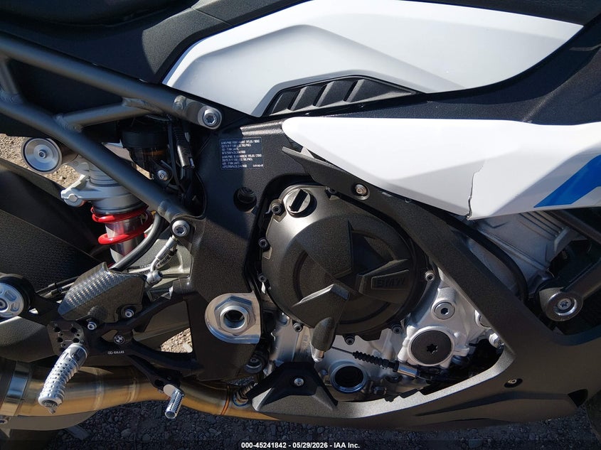 2025 BMW S 1000 Rr VIN: WB10P2303S6L17691 Lot: 45241842