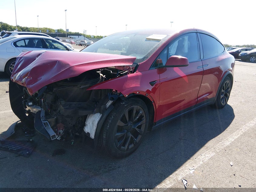 2022 TESLA MODEL X auction photo 2