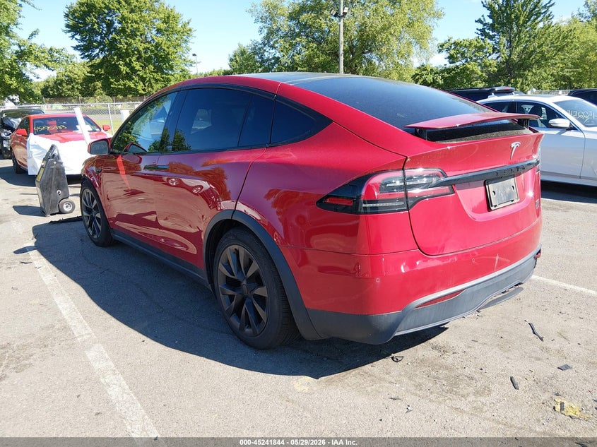 2022 TESLA MODEL X auction photo 3