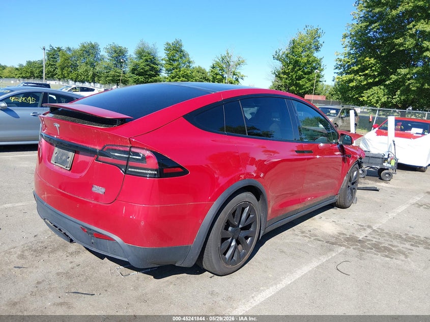 2022 TESLA MODEL X auction photo 4