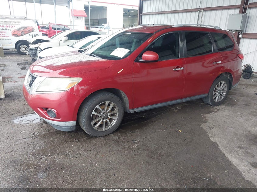 2014 Nissan Pathfinder Sv 5N1AR2MN5EC641626 photo 1