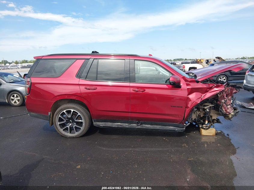 2022 Chevrolet Tahoe 4Wd Rst VIN: 1GNSKRKL3NR250339 Lot: 45241862