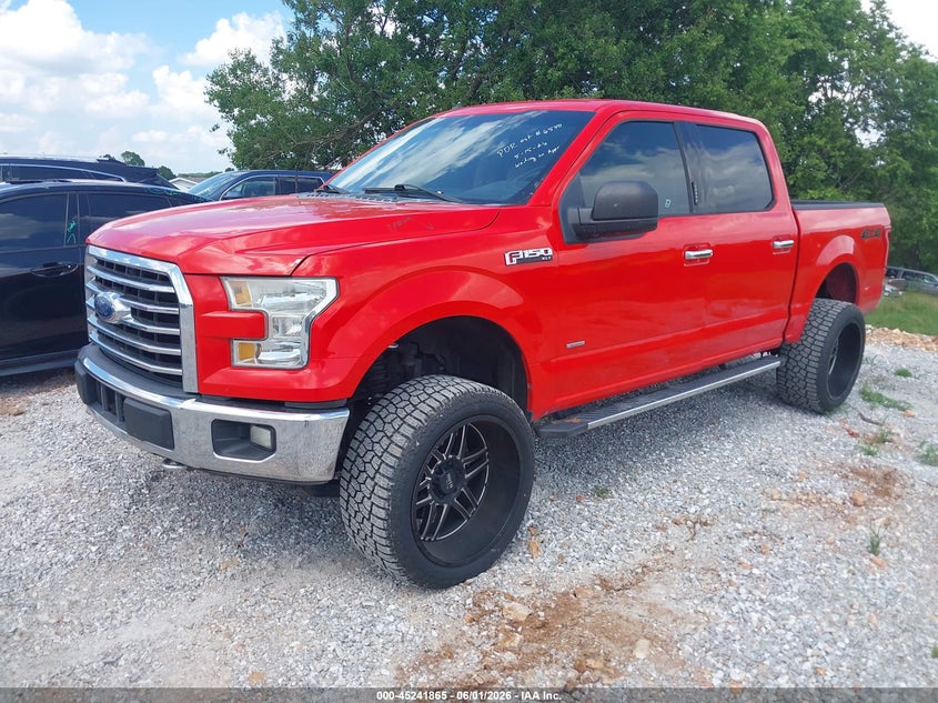 2016 FORD F-150 PICKUP 2.7L V-6 DI, DOHC, VVT, TURBO, 325HP