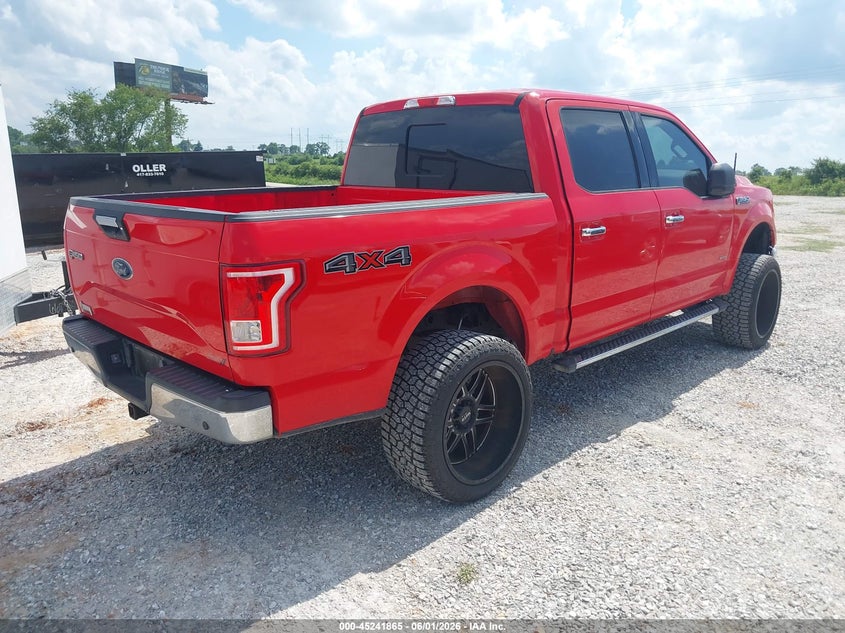 2016 FORD F-150 PICKUP 2.7L V-6 DI, DOHC, VVT, TURBO, 325HP