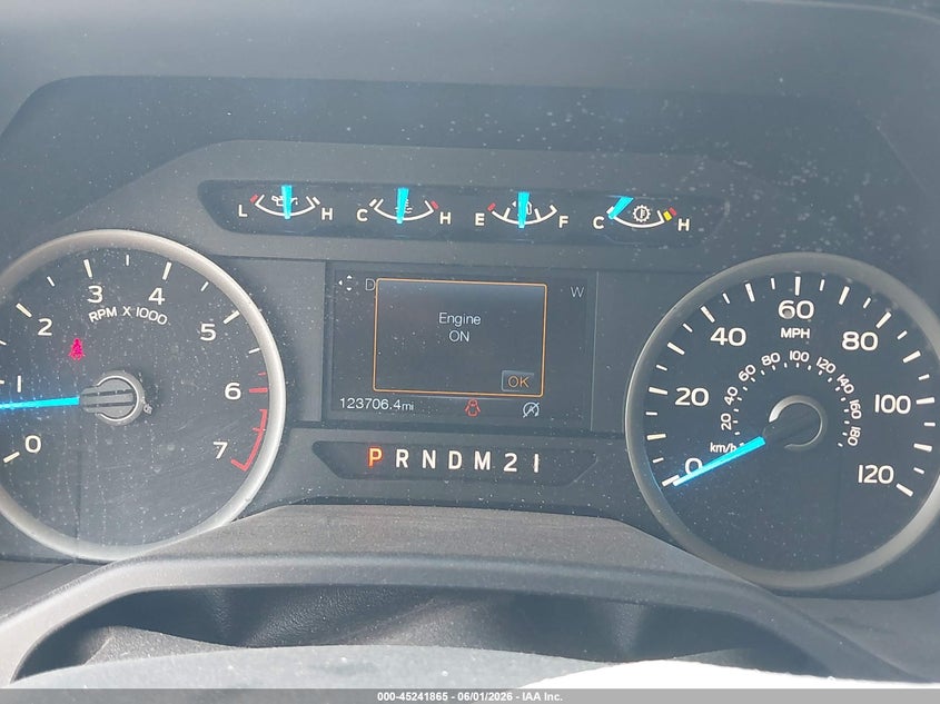 2016 FORD F-150 PICKUP 2.7L V-6 DI, DOHC, VVT, TURBO, 325HP