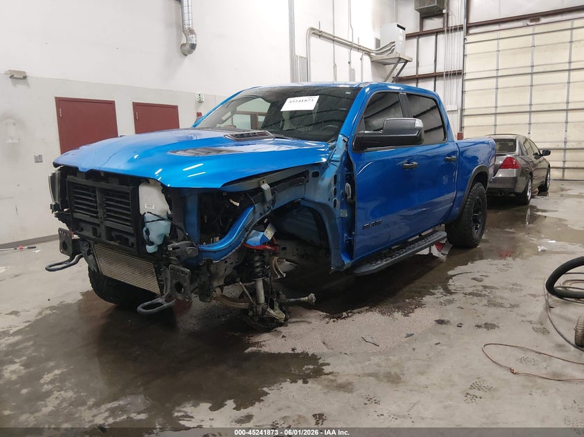 Vin: 1c6srflm8nn156188, lot: 45739664, ram 1500 rebel  4x4 5'7 box 20222