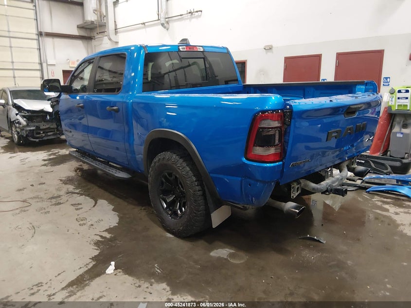 Vin: 1c6srflm8nn156188, lot: 45739664, ram 1500 rebel  4x4 5'7 box 20223