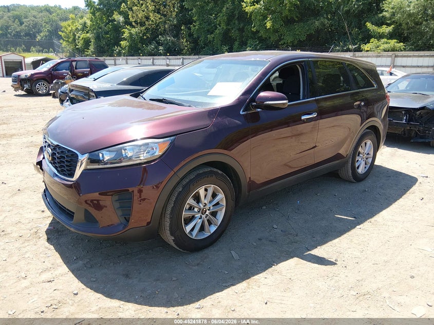 2019 KIA SORENTO auction photo 2